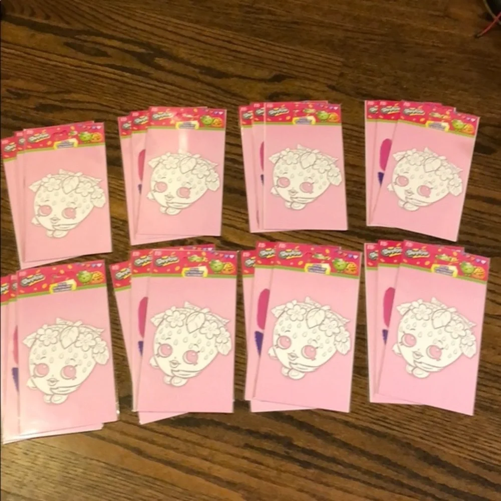 Shopkins Decals (set of 8) - 29 total pieces